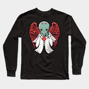 Cthulhu Valentine's Day Cupid Long Sleeve T-Shirt